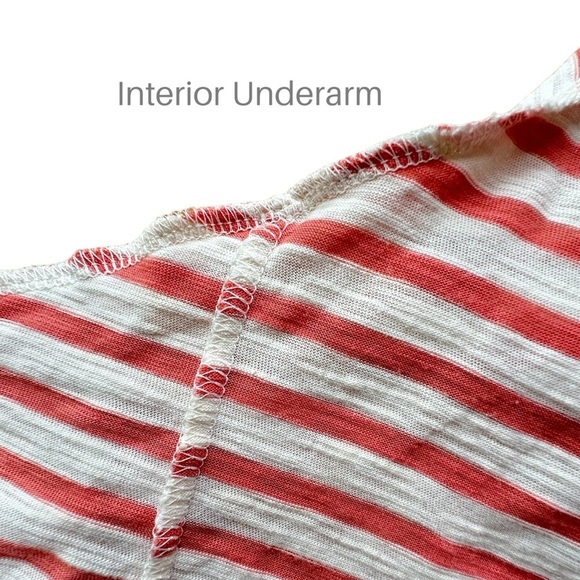 LITTLE YELLOW BUTTON x ANTHROPOLOGIE STRIPED BUTTON MABEL TOP | EXTRA SMALL - Picture 5 of 10